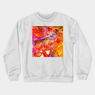 Fire Opal Impressions Crewneck Sweatshirt